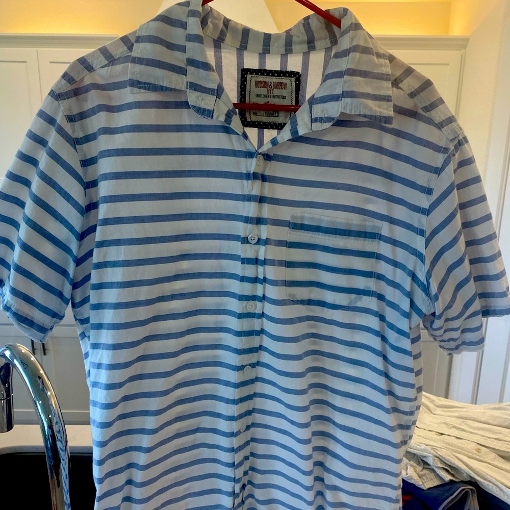 Causal Short sleeve button down